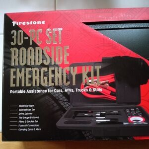 Firestone 30-PC Roadside Emergency Kit